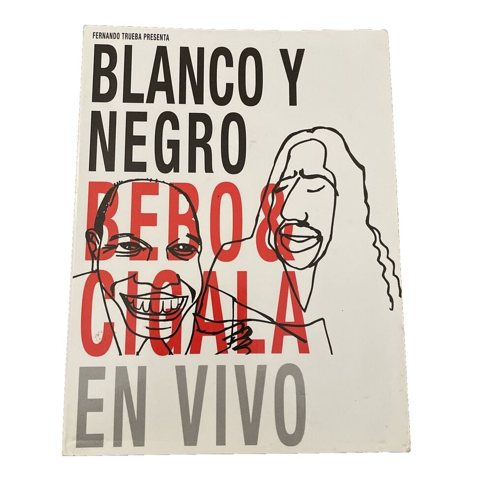 Bebo & Cigala Blanco y Negro En Vivo DVD 2 Disc Set PAL
